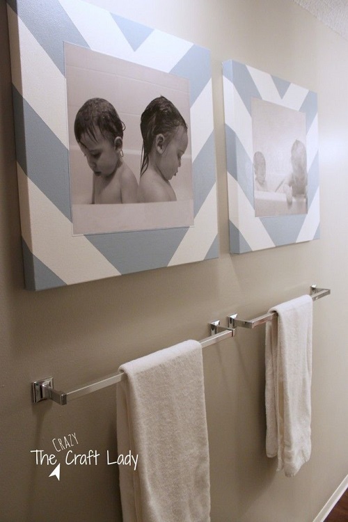 Photo Canvases on the Wall