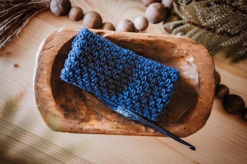 Free Moss Stitch Crochet Tutorial Patterns 9