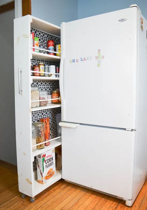 DIY Pull Out Pantry