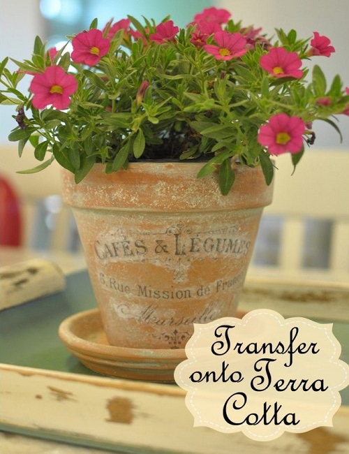 French Inspired Flower Pots