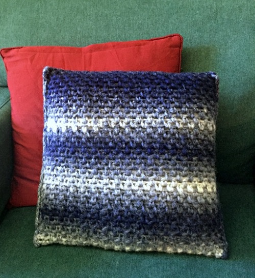 Free Moss Stitch Crochet Tutorial Patterns 5