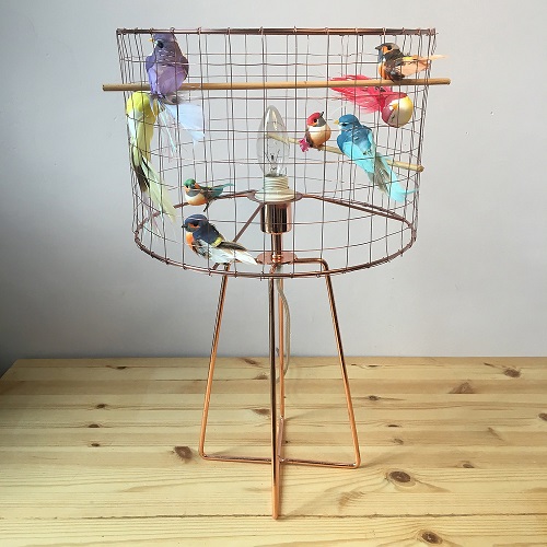 Birdcage Lamp Shade DIY