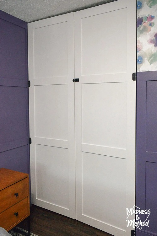 Custom 3-Panel Closet Doors DIY