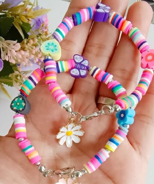 Gift Idea Summer Bracelet Best Bracelet Trending Jewelry Beaded Bracelet  LGBT Jewelry Rainbow Bracelet Sister Bracelet Bib Bracelet Teens - Etsy