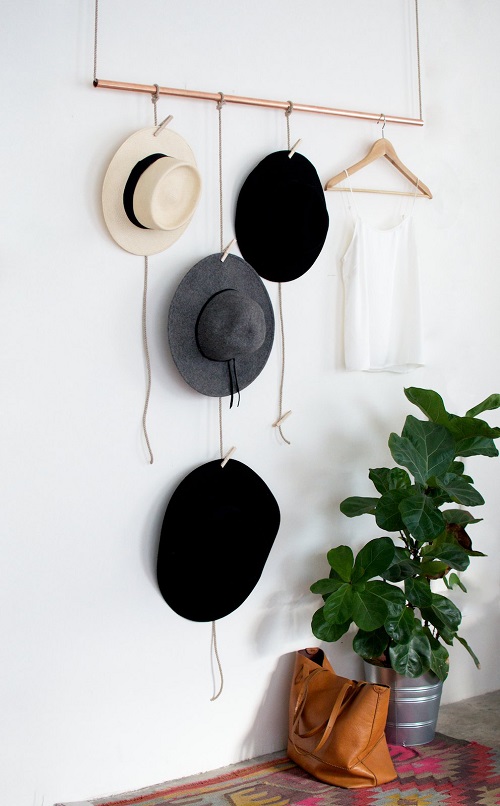 DIY Hat Rack Ideas 2
