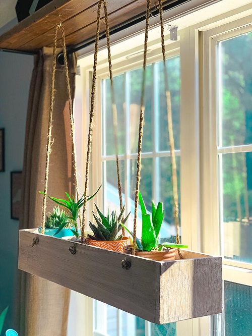 DIY Hanging Planter Box