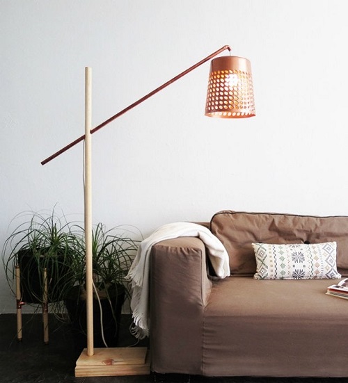 DIY Floor Lamp Ideas & Projects 7