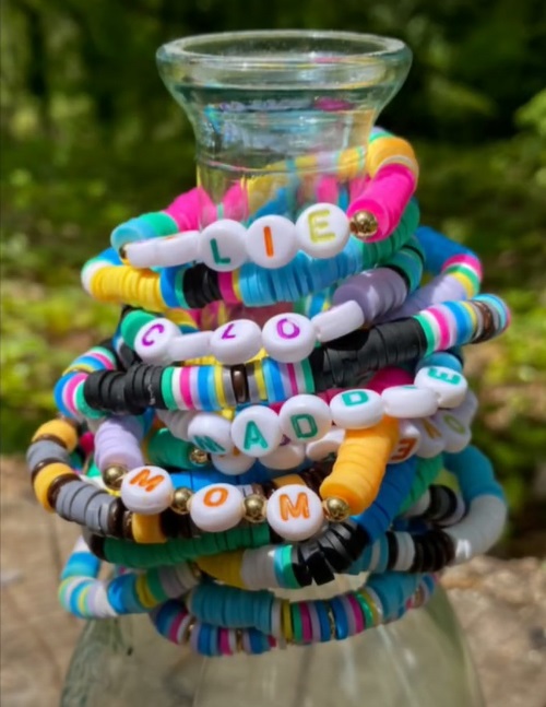 Heishi Beads Bracelet Ideas 2