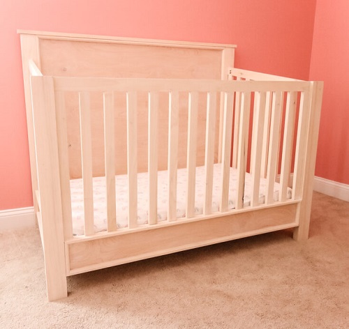 DIY Traditional Style Crib