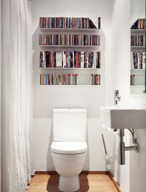 25 Brilliant Bathroom Shelf Ideas and Racks for Small Spaces