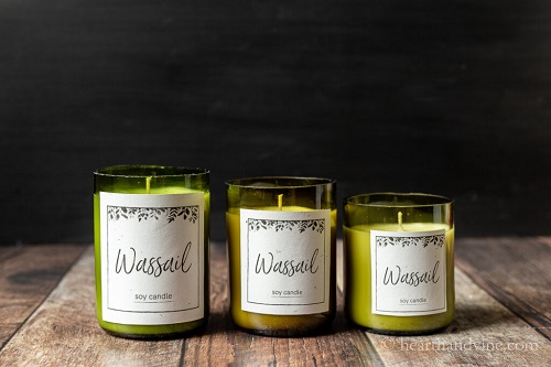Candles From Wine Bottle Ideas 3