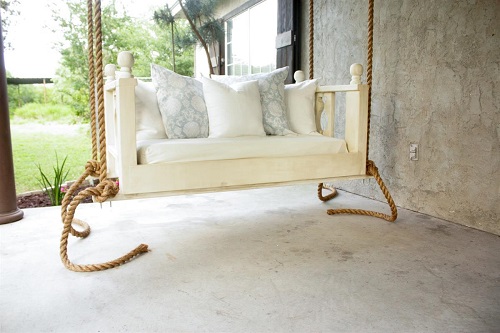 Elegant Porch Bed Swing