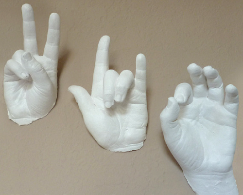 Hand Sculpture Decor Ideas 3