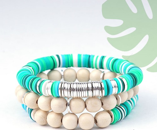 Heishi Beads Bracelet Ideas 4