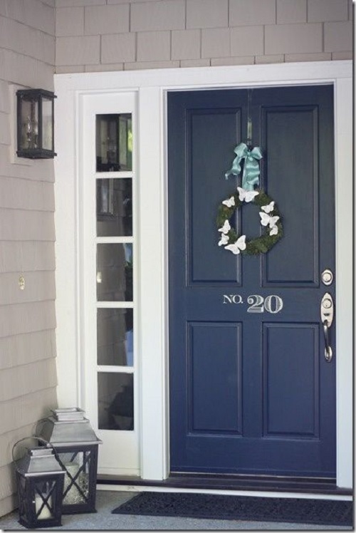Front Door Colors for Beige House 5