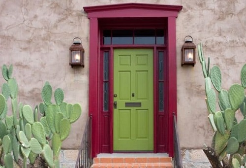 Front Door Colors for Beige House 7