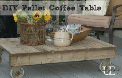 DIY Outdoor Coffee Table Ideas 2
