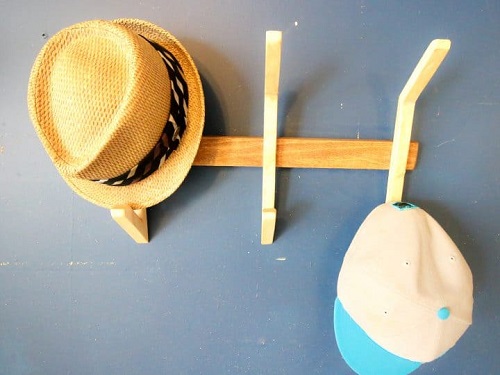 DIY Hat Rack Ideas 11