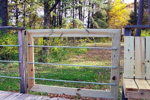 DIY Deck Gate Ideas 8
