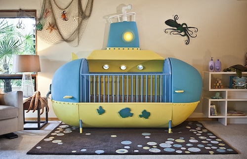 Submarine Baby Crib