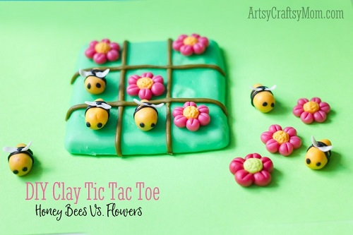 DIY Tic-Tac-Toe Craft
