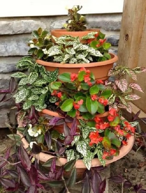 Easy Tiered Planter