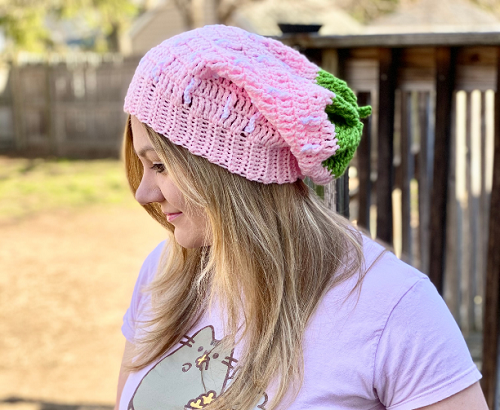 Adorable Slouchy Hat Crochet Pattern