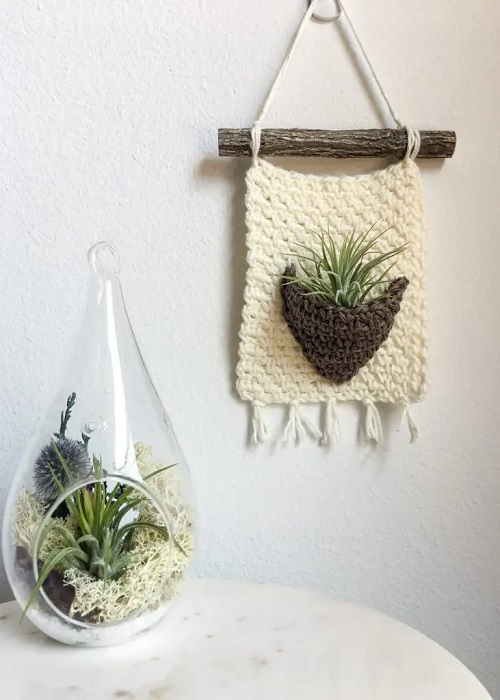 Crochet Plant Hanger Patterns 15