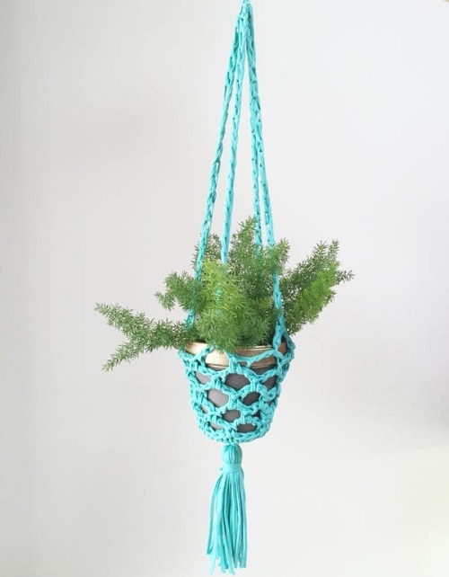 Crochet Plant Hanger Patterns 3