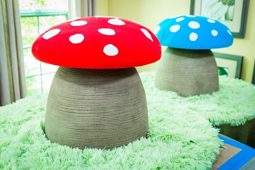Mushroom Stool DIY Projects 5