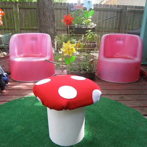 Mushroom Stool DIY Projects 4