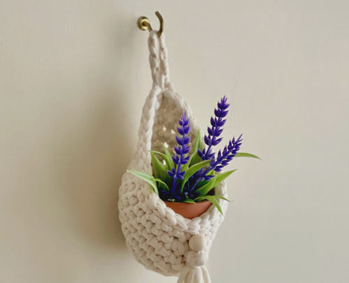 Crochet Plant Hanger Patterns 13