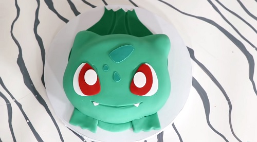 Pokemon Bulbasaur Cake