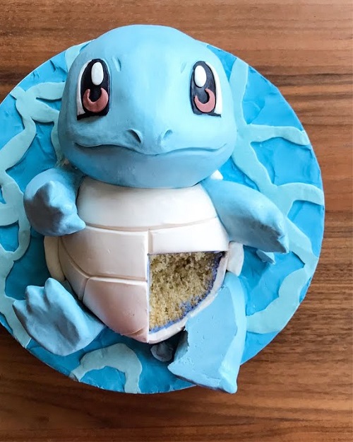 Squirtle Cake