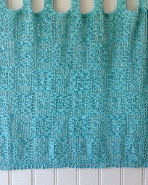 Free Crochet Curtain Patterns 7
