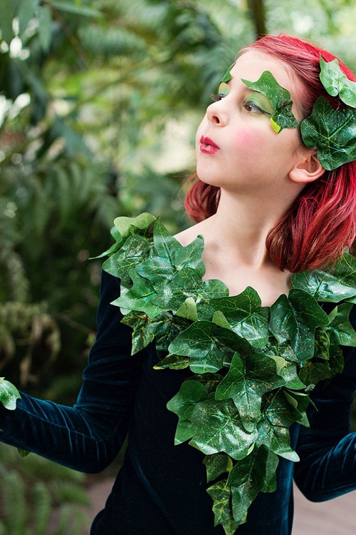 DIY Poison Ivy Costume 1