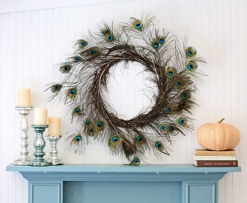 Cool Peacock Wreath