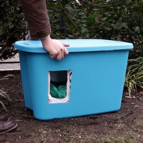 DIY Outdoor Cat House Ideas 11