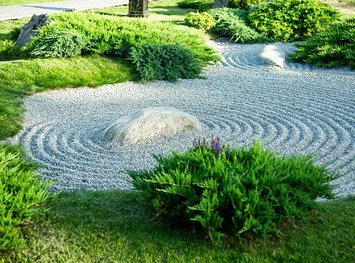 Minimalist Outdoor Zen Garden