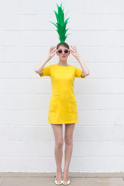 DIY Pineapple Costume 9