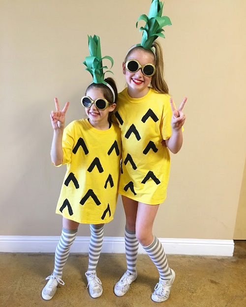 DIY Pineapple Costume 11