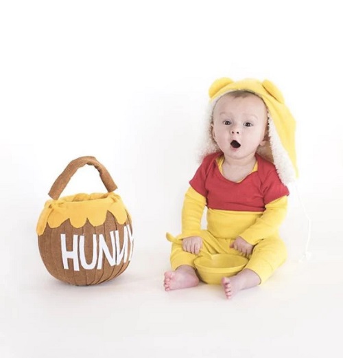 Pooh Baby Outfit DIY