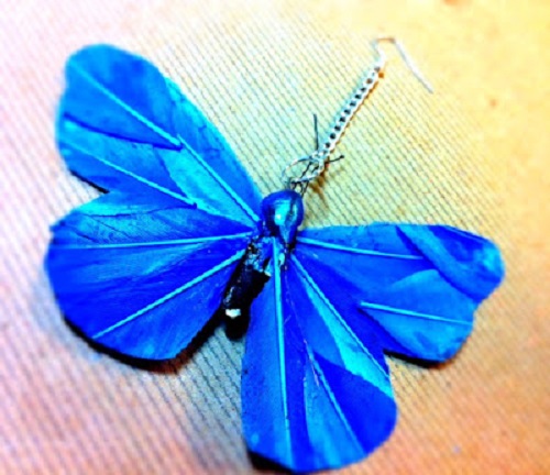 DIY Butterfly Wings Earrings 11
