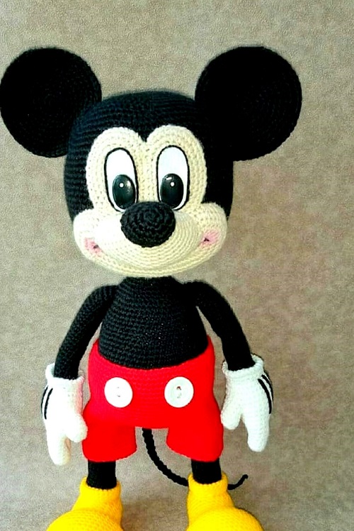 Free Mickey Mouse Crochet Patterns 3