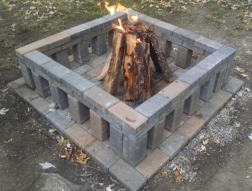 Stonehenge Style Fire Pit