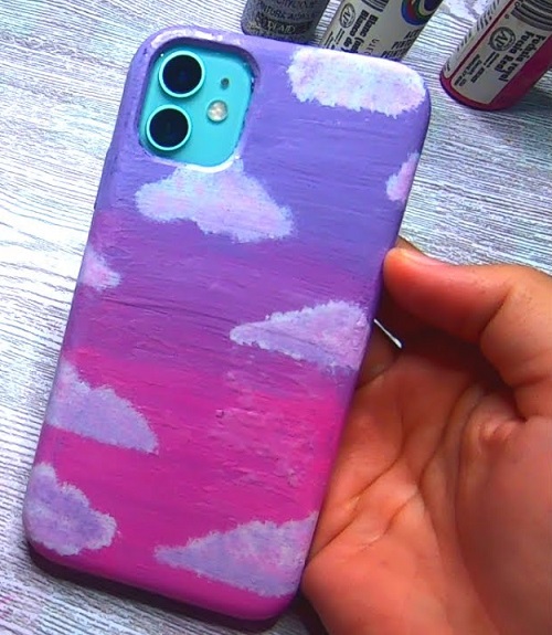 Sky and Clouds on iPhone Cover