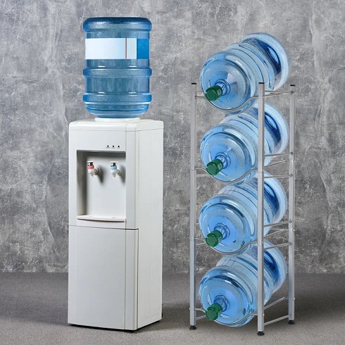 5 Gallon Water Bottle Storage Idea