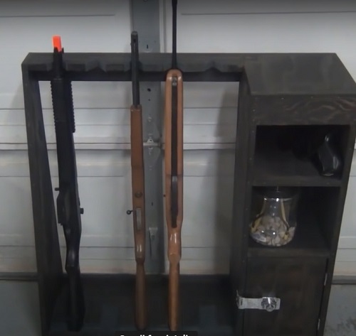 DIY Gun Rack Plans 12