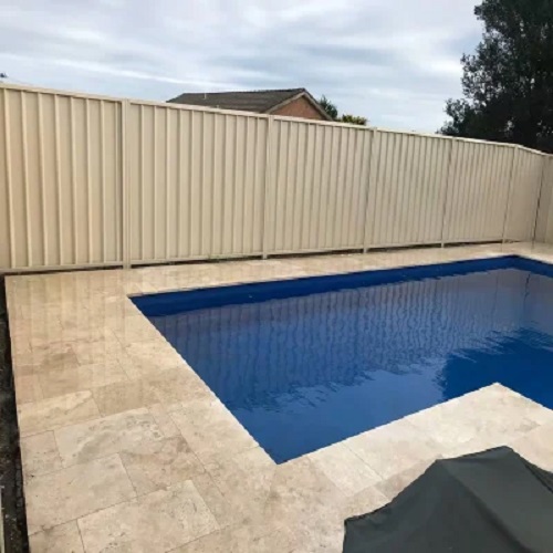 Metal Privacy Pool Fence