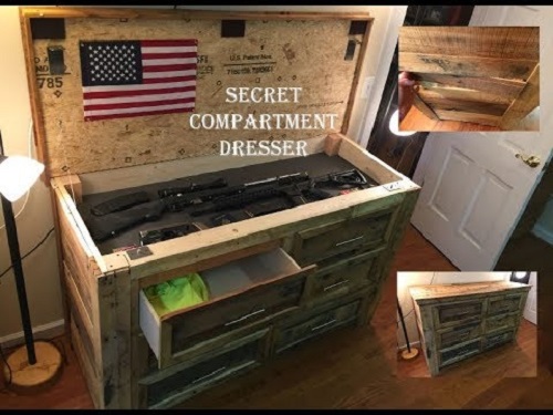 Secret Hidden Gun Storage Ideas 7
